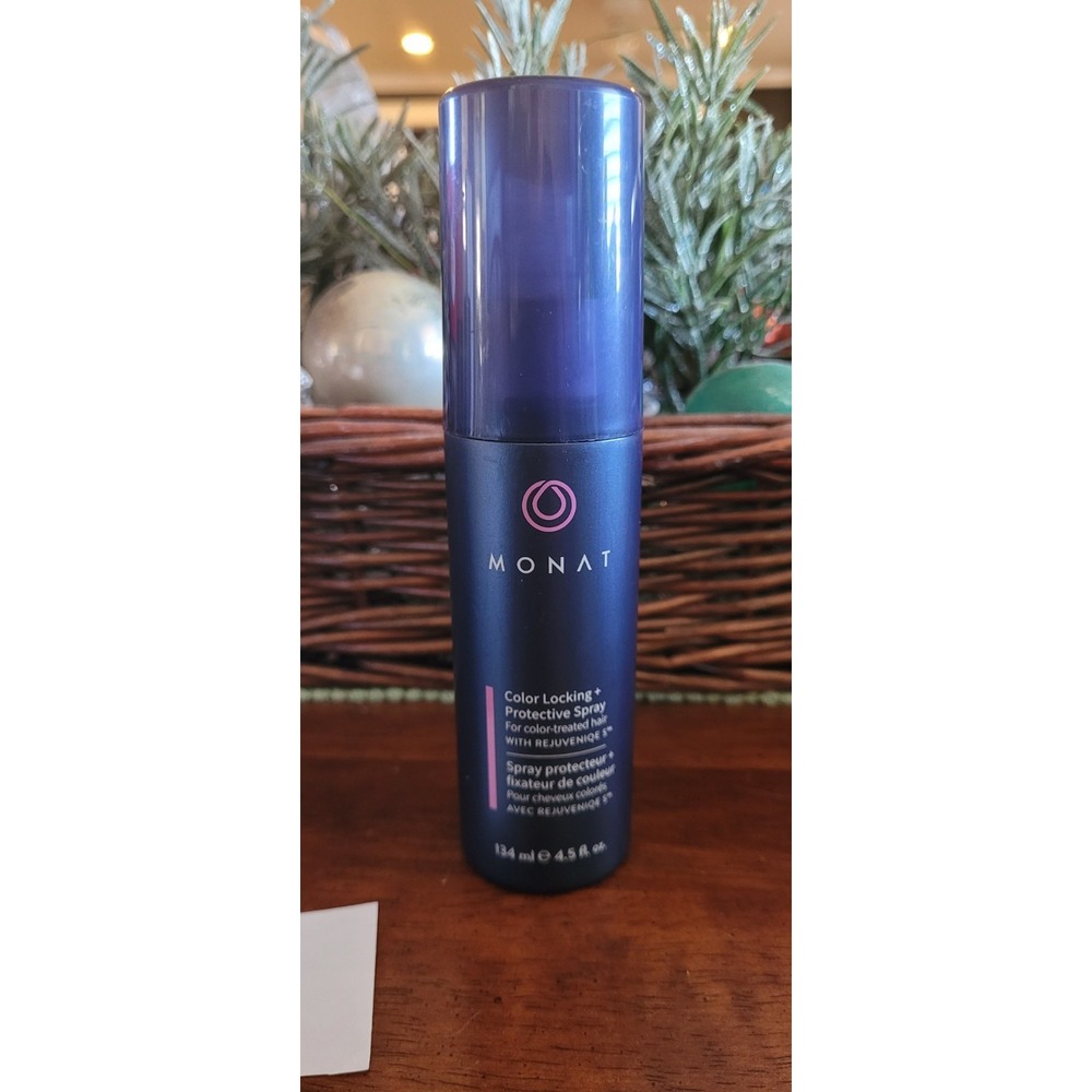 Monat Color Locking + Protective Spray Color Hair W/ REJUVENIQE 4.5 fl.oz. NEW